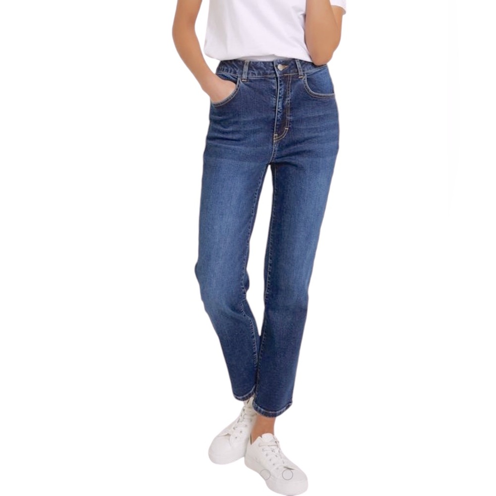 Dunnes Boyfriend High Waist Jeans Size 14